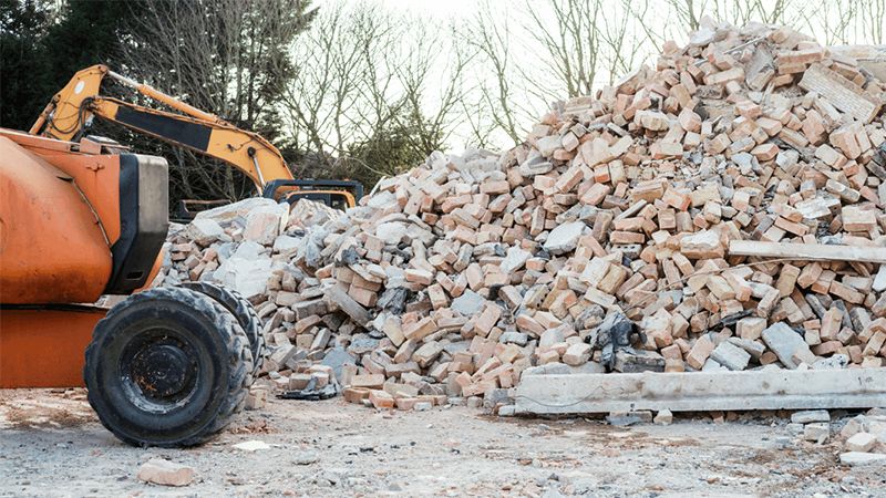 Construction waste collection service